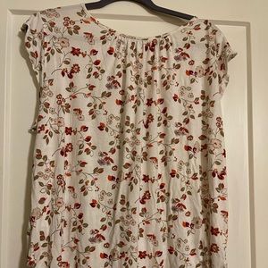 Loft floral top